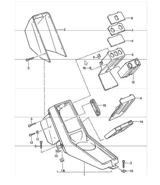Diagram 809-15 Porsche 918 Spyder 2014-2015 