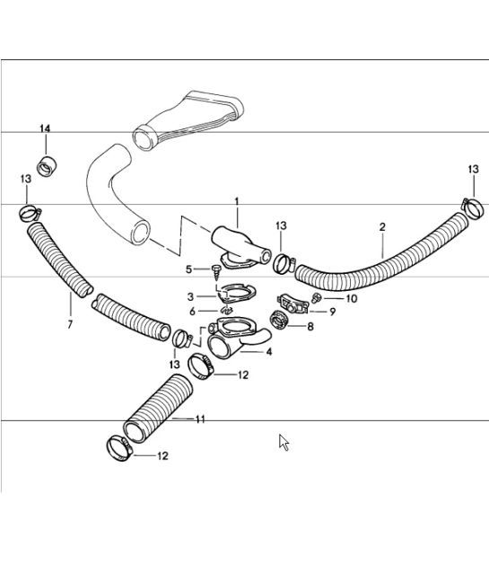Diagram 813-10 Porsche 918 Spyder 2014-2015 