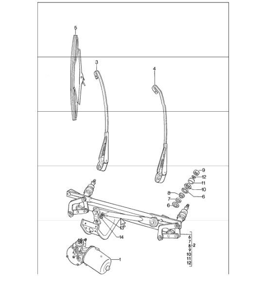 Diagram 904-00 Porsche 991.2 Speedster 4.0L (510Bhp) 2019 Materiale elettrico