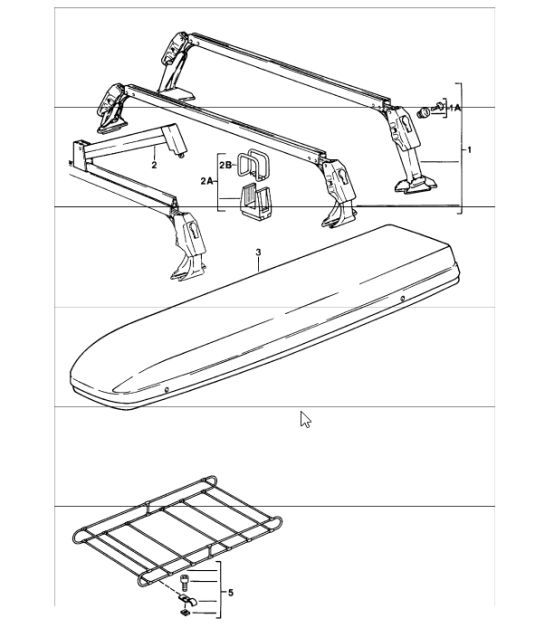 Diagram 002-05 Porsche 993 (911) TURBO S 1994-97 Accessories & others 