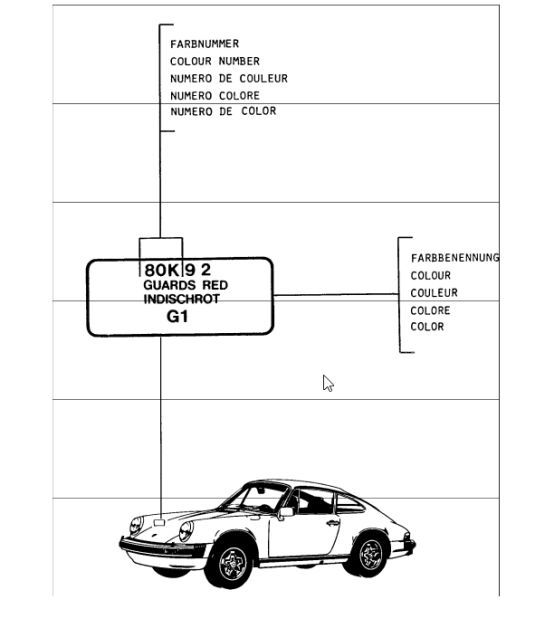 Diagram 004-00 Porsche 993 (911) (1994-1998) Accessories & others 