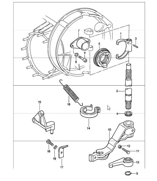 Diagram 301-05 Porsche 992.1 GT3 4.0L / 992 S/T 4.0L 2021-24 