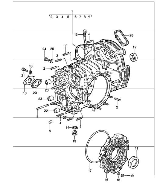 Diagram 302-00 Porsche 918 Spyder 2014-2015 