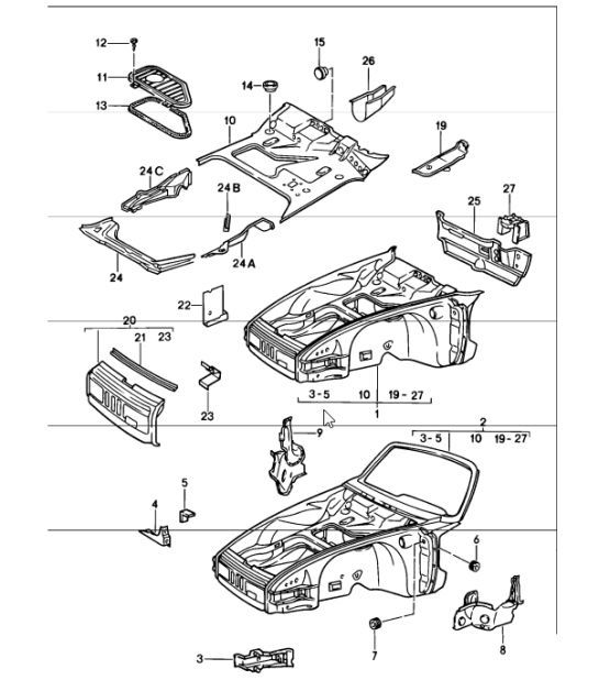 Diagram 801-05 Porsche 95C Macan-e Electric (265 kW / 360 PS) 2024>> 