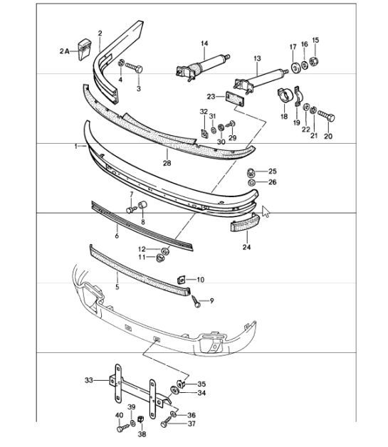 Diagram 802-00 Porsche 9J1.1 Taycan GTS 2020-24 
