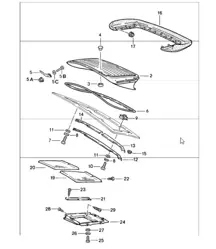 rear spoiler 911 1987-89