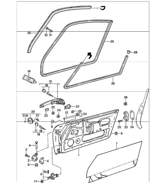 Diagram 804-00 Porsche 9J1.1 Taycan 2020-24 
