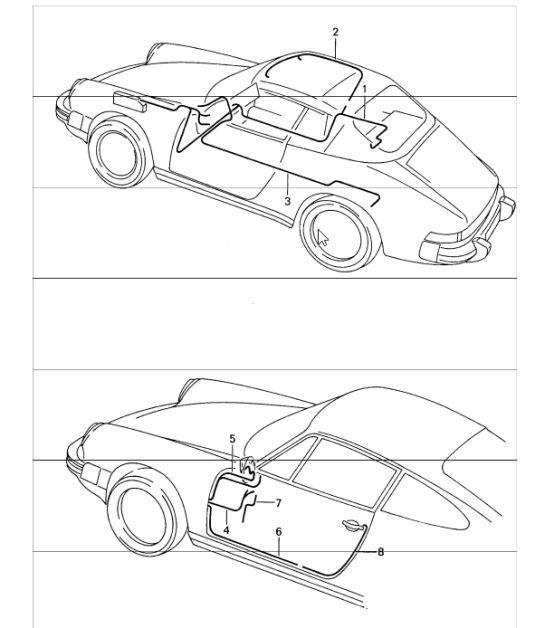 Diagram 902-16 Porsche Macan (95B) MK1 (2014-2018) 电子设备
