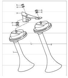 horn 911 1987-89