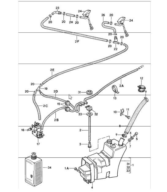 Diagram 904-10 Porsche 970.1 Panamera S V8 4.8L 2009-13 电子设备