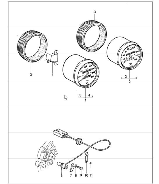 Diagram 906-05 Porsche 9J1.1 Taycan 2020-24 
