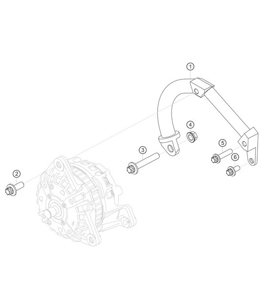 Diagram 1.1-30 Porsche 997 (911) MK1 2005-2008 Engine