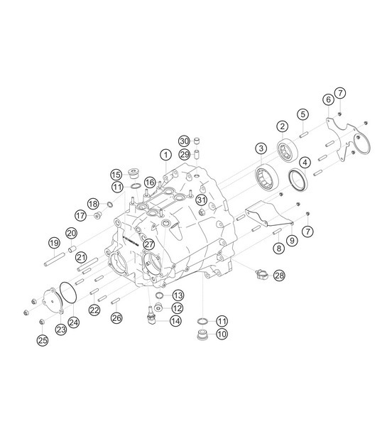 Diagram 3.3-09 Porsche 9J1.1 Taycan 4S 2020-24 