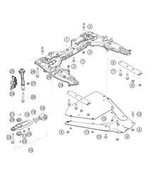Front axle 911 (991) GT3 CUP 2016
