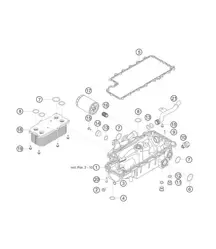 oil pump housing 911 (991) GT3 CUP 2018 - 2019