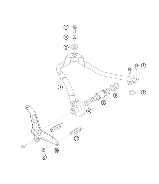 Diagram 1.1-13 Porsche 991 (911) MK2 2016-2019 Motor