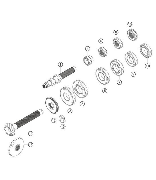 Diagram 3.3-10 Porsche Macan (95B) MK1 (2014-2018) Transmission