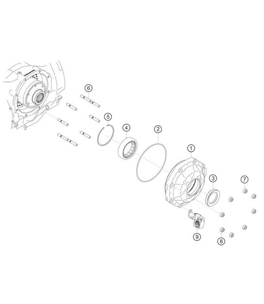 Diagram 3.3-07 Porsche 996 (911) (1997-2005) Transmission