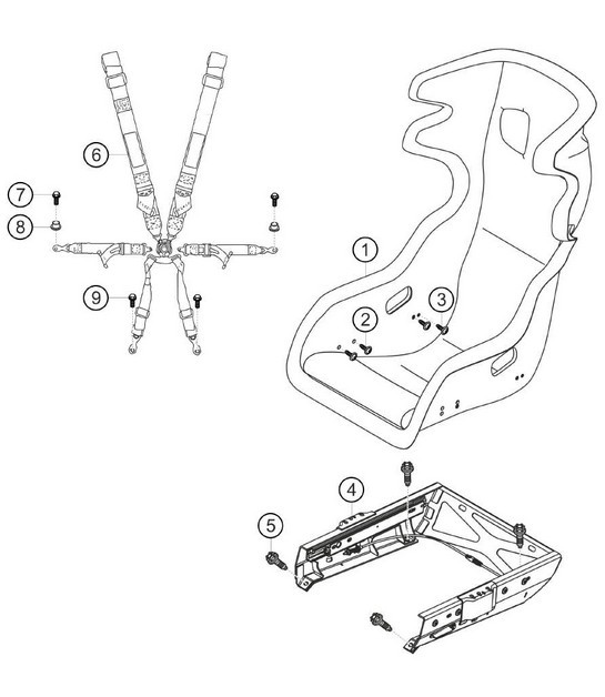 Diagram 8.8-19 Porsche 911 & 912 (1965-1989) Body