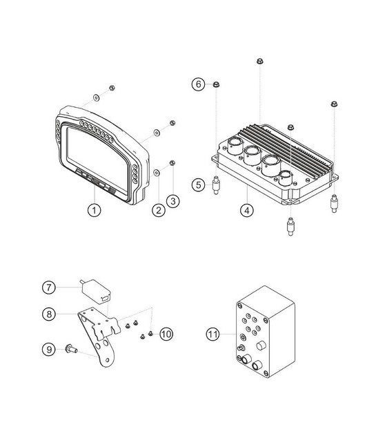Diagram 9.9-10 Porsche 964 (911) (1989-1994) Electrical equipment
