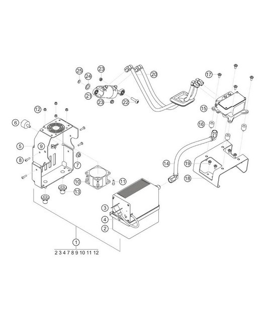 Diagram 9.9-11 Porsche Macan (95B) MK1 (2014-2018) Electrical equipment