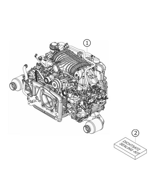 Diagram 1.1-01 Porsche Boxster 718 (982) 2017>> Engine