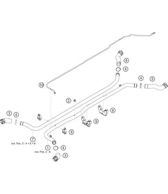 Diagram 1.1-16 Porsche 992 (911) MK1 2019-2024 Engine