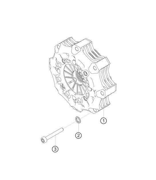 Diagram 3.3-01 Porsche 964 (911) (1989-1994) Transmission