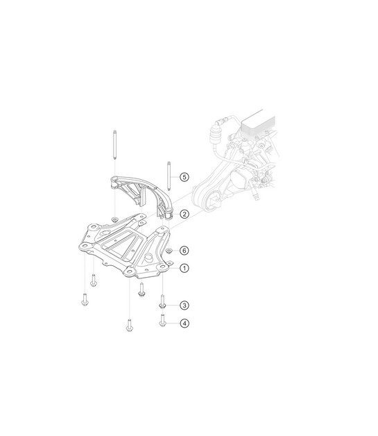 Diagram 3.3-19 Porsche 964 (911) (1989-1994) Transmission