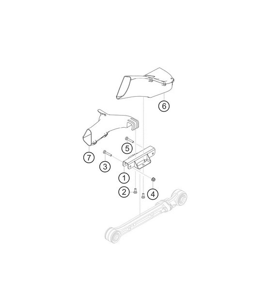 Diagram 5.5-03 Porsche Panamera 970 MK1 (2009-2013) Rear Axle