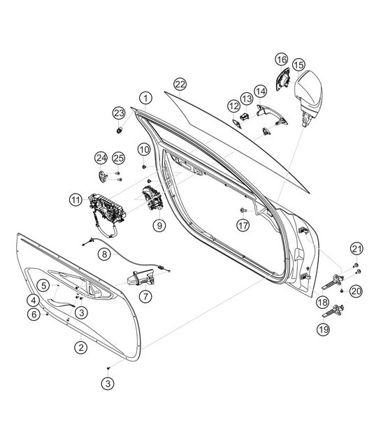 Diagram 8.8-15 Porsche Boxster 986/987/981 (1997-2016) Body