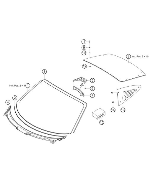 Diagram 8.8-16 Porsche 992 (911) MK1 2019-2024 Body