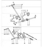 Hand Lever System, Pedal Cluster  911 & 912 (1965-1989)