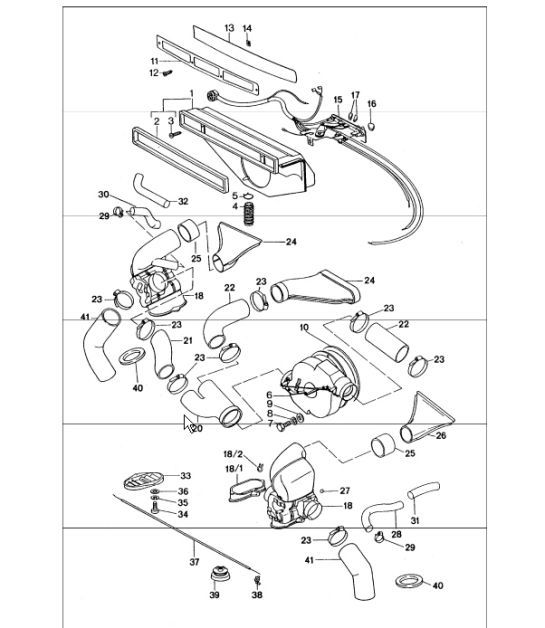 Diagram 813-05 Porsche 95C Macan-e Electric (265 kW / 360 PS) 2024>> 