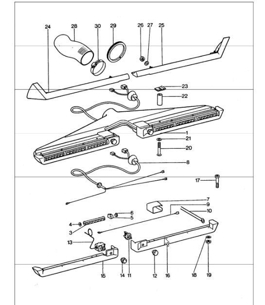 Diagram 813-35 Porsche Macan (95B) MK1 (2014-2018)  车身