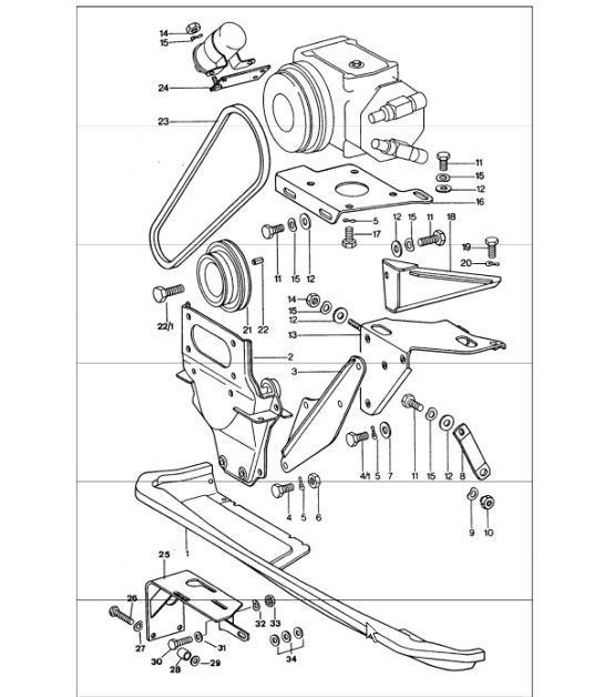 Diagram 813-45 Porsche Cayman S 718 2.5L PDK (350Bhp) Body