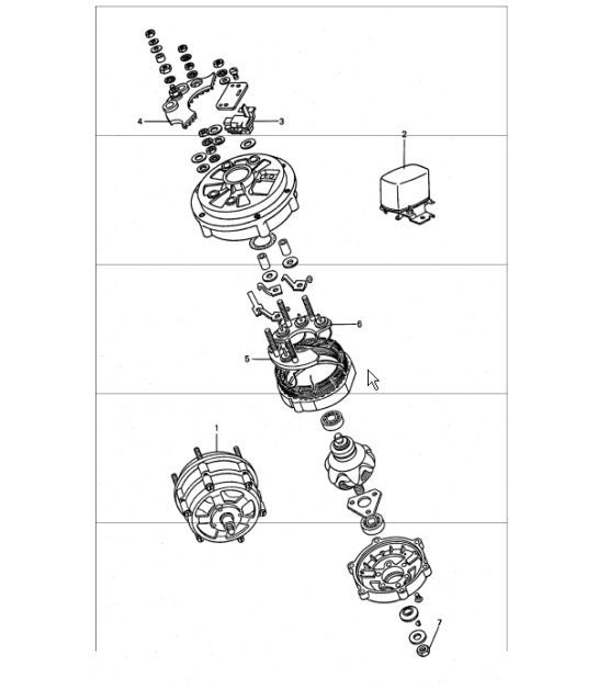 Diagram 902-10 Porsche Macan (95B) MK1 (2014-2018) 电子设备
