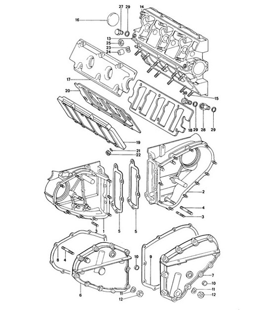 Diagram 103-005 Porsche Boxster 718 (982) 2017>> Motore