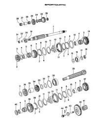 Engrenages et arbres 916-6:SPM 1970-76