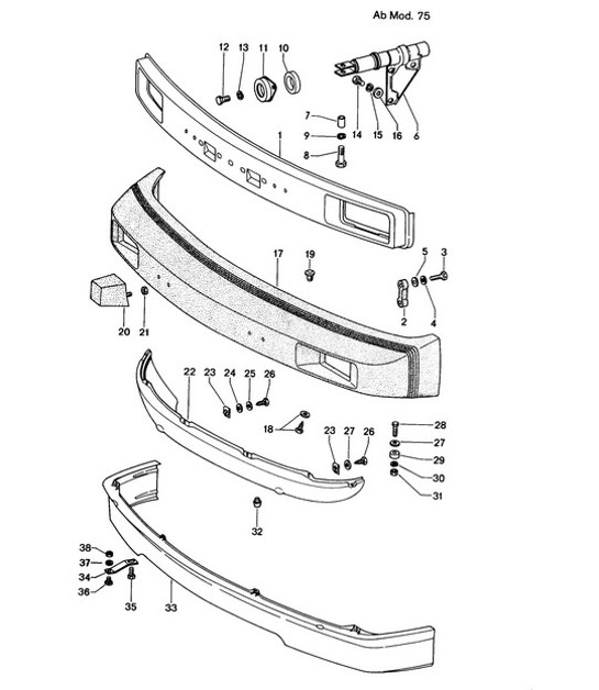 Diagram 802-005 Porsche 928GT 5.0L 1989-91 