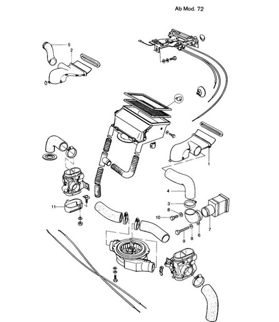 Diagram 813-005 Porsche Boxster 986/987/981 (1997-2016) Carrosserie