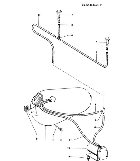 Diagram 904-010 Porsche Macan (95B) MK1 (2014-2018) Elektrische Ausrüstung