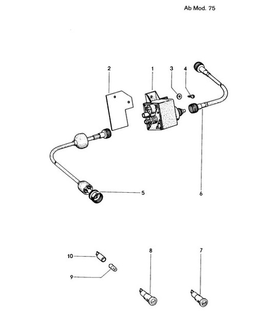 Diagram 909-000 Porsche 997 (911) MK1 2005-2008 Elektrische apparatuur