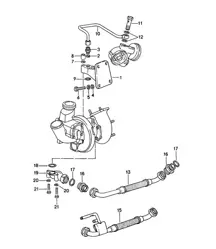 Lubrificazione motore / Turbocompressore 924 TURBO 1979