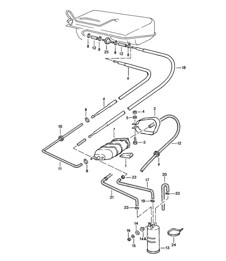 Cartouche de charbon actif 924 1976-79