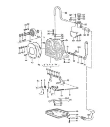 Carter de transmission / Transmission automatique 924 1976-79