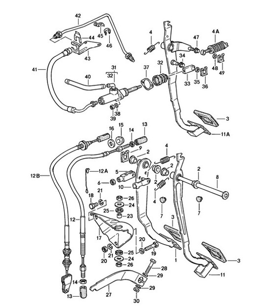 Diagram 702-000 Porsche 918 Spyder 2014-2015 