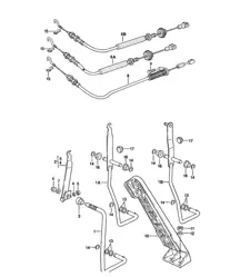 Pedale acceleratore / Cavo acceleratore 924 1976-89