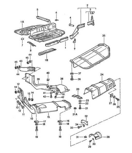 Diagram 801-005 Porsche 9J1.1 Taycan 4S Cross Turismo 2020-24 