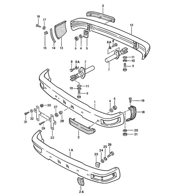 Diagram 802-005 Porsche 944 2.5L 8V 1982-87 